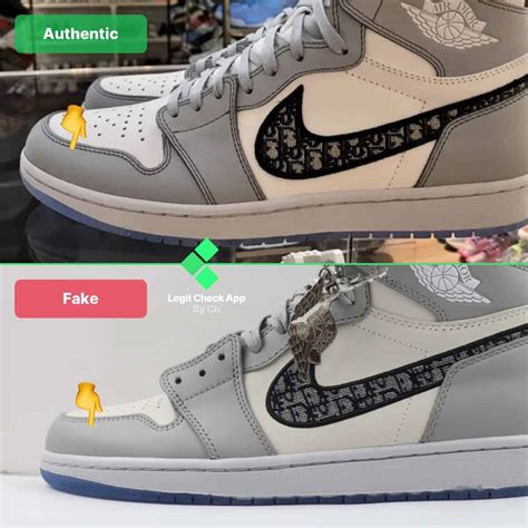 fake dior air jordan 1|dior jordan 1s seized.